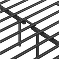 thumbnail image 4 of Yaheetech Metal Bed Frame Queen Bed with Spindle Headboard and Footboard,Black, 4 of 9