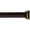 Bronze Gold, variant on eTeckram 5/8" Single Curtain Rod with Nerveux Finials,Pewter,28‘’-48‘’