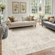 thumbnail image 1 of Alfombra Area Rugxara, lavable, 160 x 230 cm, color marrón claro, estilo vintage, 1 of 8