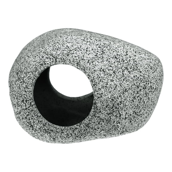 Unique Bargains 4.61x3.66x3.15 Inches Fish Tank for Aquatic Pets to Breed Play Rest Aquarium Hideaway Rock Cave Ceramic