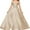 Champagne, variant on Flower Girls Satin Rhinestone Pageant Dresses Princess A-Line Floor Length Formal Wedding Party Gowns, Sized 2-14T