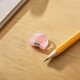 thumbnail image 4 of Clear Magnetic Clips Transparent Acrylic, U Shaped Small Strong Grip Clips for Photos Papers Crafts, Multi-Purpose Home Office Classroom Organization Clips, Pink, 4 of 6