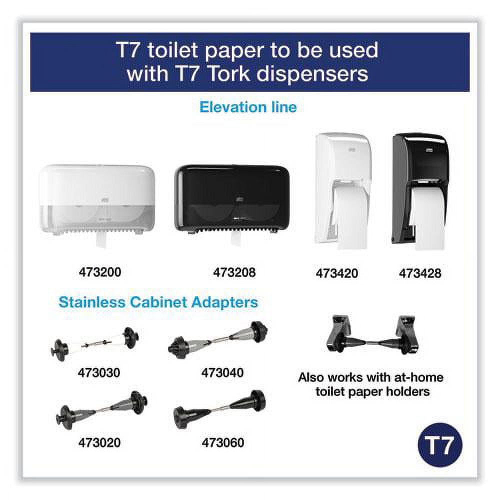 Tork Coreless High Capacity Bath Tissue 2-Ply 750 Sheets/Roll 12/Ctn 472885