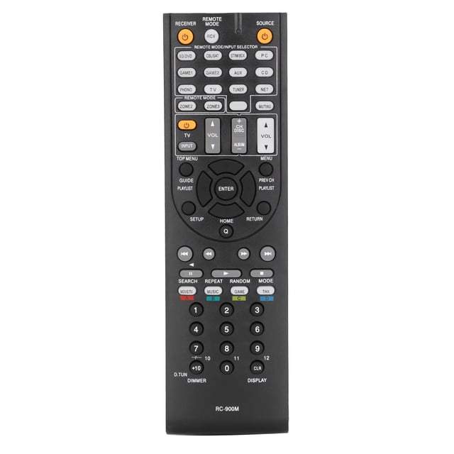 Mando a distancia de repuesto RC‑900M compatible con receptor de audio y vídeo Onkyo TX‑RZ900 TX‑RZ800 TXRZ900 TXRZ800