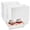 White, variant on Paper Charcuterie Boxes With Clear Lids  50 Pack Disposable Sandwich Containers Small White Bakery For 2 Cupcakes Muffins Hot Cocoa Bombs Strawberries To Go Desserts