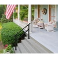 thumbnail image 6 of Wrought Iron Handrails for Outdoor Steps - Exterior Hand Rails for Concrete Steps Outside Metal Stair Railing Porch 4 Step, 6 of 6
