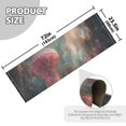 thumbnail image 5 of Yayeee Runner Rug for Bedroom 2'x6' Machine Washable Hallway Non Slip Mat, Psychedelic Forest, 5 of 8