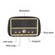 thumbnail image 2 of Retro Bluetooth Speaker,wireless Vintage Speakers,rechargeable Speaker, 2 of 3
