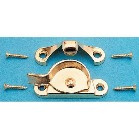 Prime Line Products Window Sash Lock Window Sash Lock - White - 2-1/4 inches x 15/16 inches