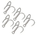 thumbnail image 1 of Treble Hooks, Wear Resistant   Steel Treble Hooks Good Strength  For River 5/0, 1 of 8