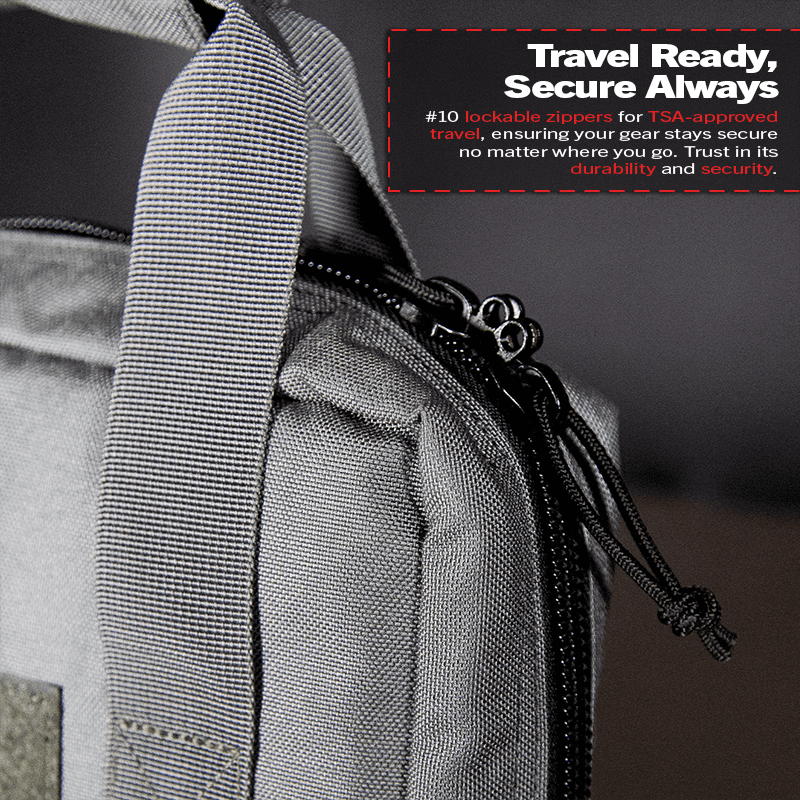 DDT Viper Padded Double Pistol Case, Color Gunmetal