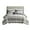 Grey/Multi, variant on Gracie Mills Naxos 4 Piece Stripe Comforter Set with Throw Pillow - GRACE-15821