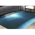 thumbnail image 3 of Sun Rays Underwater Rugs, Blue Rugs, Coastal Rug, View Rug, Pattern Rug, Dining Room Rug, Custom Rug, Bathroom Rug, Wall Hanging Rug, 3.3'x6.5' - 100x200 cm, 3 of 5
