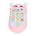 thumbnail image 3 of Mobile Phone Toy, Battery Powered Baby Phone Toy  For Role Play Green With Lanyard,Yellow With Lanyard,Pink With Lanyard, 3 of 8