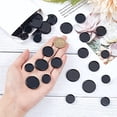 thumbnail image 3 of 33Pcs Black Book Binding Discs 3 Size ABS Plastic Discbound Plastic Expansion Discs Binding Ring Discs for DIY Notebook Artwork, 3 of 5