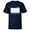Navy, variant on Holiday Snow Logo with Rocket Raccoon and Snowman - Short Sleeve T-Shirt for Kids - Customized-Red