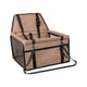 thumbnail image 1 of Asiento de coche para perros, cama, cómodo asiento de seguridad para perros, suministros para mascotas, perros pequeños, cachorros Café, 1 of 9