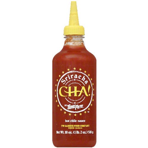 Texas Pete Sriracha Cha! Hot Chile Sauce, 18 oz, (Pack of 12) Walmart
