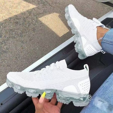 

Zapatos Mujer Hombre Women Sneakers 2022 New Fashion Breathable Air Cushion Lace-up Non-slip Thick-soled Shoes Vulcanized Mesh