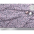 thumbnail image 2 of Soimoi Silk Fabric Leopard Animal Skin Print Fabric by Yard 42 Inch Wide, 2 of 3