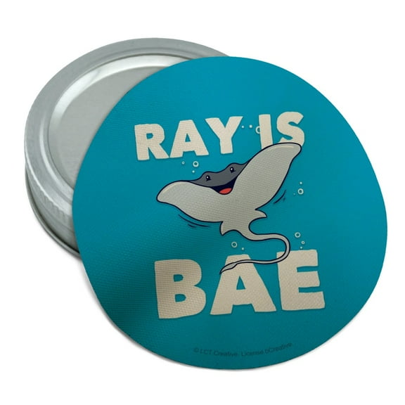 Ray is Bae Funny Humor Round Rubber Non-Slip Jar Gripper Lid Opener