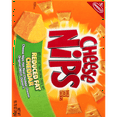 Nabisco Cheese Nips Reduced Fat Cheddar Baked Snack Crackers, 10.75 Oz
