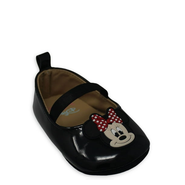 Ground Up - Disney Minnie Mouse Baby Soft Sole Ballet Flats (Infant Girls) - Walmart.com