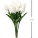 thumbnail image 5 of 10 piezas de tulipanes artificiales de tacto real, arreglos florales de flores falsas para la decoración del centro de mesa del hogar de la boda, tulipanes artificiales falsos para la, 5 of 5