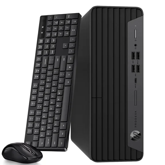 Restored HP ProDesk 600 G6 SFF Desktop - Business Desktop Computer - Intel 6 Core i5-10th Gen - 16GB DDR4 RAM, 512GB NVMe SSD - Keyboard & Mouse, Built in Wi-Fi, Win 11 Pro (Refurbished)