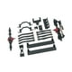 thumbnail image 5 of Kit de actualizaciones 1/16 RC, conjunto de eje delantero y trasero, torre de choque delantera y trasera, soporte de Servo de dirección para vehículos negro, 5 of 7