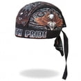 thumbnail image 1 of Authentic Bikers Ride with Pride Micro-Fiber & Mesh Lining Bikers, Officially Licensed Headwrap, 1 of 1