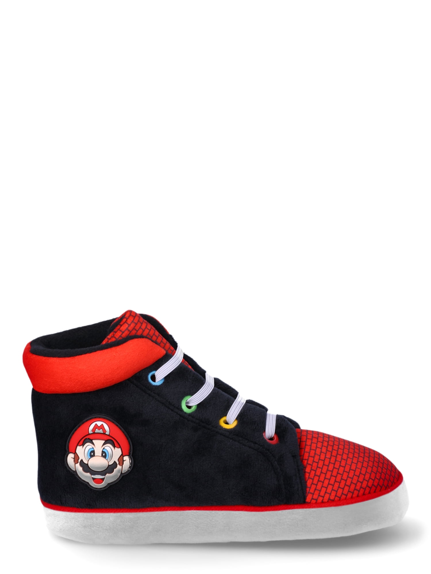 Nintendo Super Mario Little & Big Boys Slippers