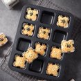 thumbnail image 3 of Molde para pasteles Brownie Molde para muffins rectangular antiadherente de 8 cámaras Utensilios para hornear rubios, 3 of 5
