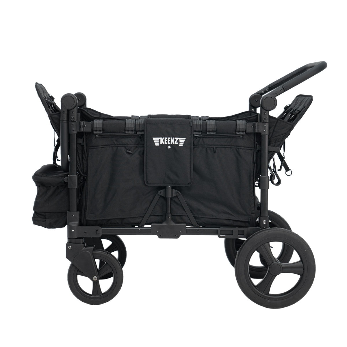 Keenz MOOV 2-Passenger Stroller Wagon – All-Terrain Comfort for Everyday Movement | Black