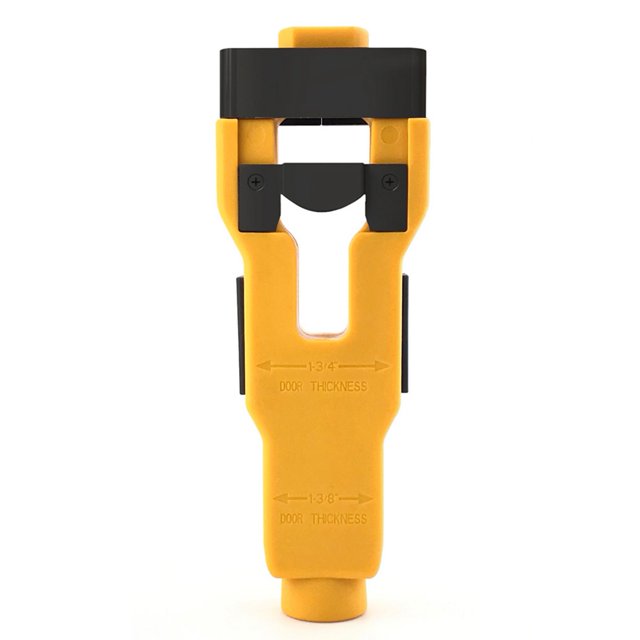 Herramienta de Embutir para Pestillo de Puerta, Kit de Instalación, Herramienta para Usar con Puertas de Madera de 1-3/4 Pulgada o 1-3/8 Pulgada de Espesor A