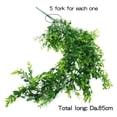thumbnail image 5 of Ke1Clo Artificial Hanging Plants, 5 Fork Fake Trailing Vine Garland, Lifelike Plastic Greenery for Wall Decor, Faux Ivy for Basket Porch Indoor Outdoor, 5 of 5