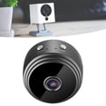 thumbnail image 4 of Mini cámara de seguridad inalámbrica Wifi 1080P, cámara de vigilancia con visión nocturna para el hogar, interior y exterior, color negro, 4 of 10