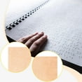 thumbnail image 1 of 50 Piezas Braille Papel Hojas Escritura Manual Hojas Resistentes Aprendizaje Braille Herramienta Educativa Adecuada para Hombres Mujeres Uso Escolar C, 1 of 8