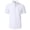Shirts-White, variant on LEKWK Mens Button Down Shirt Loose Fit Short Sleeve Collared Tops Athletic Solid Color Lightweight Casual Work Office Summer Tops Shirts Dark Blue XS
