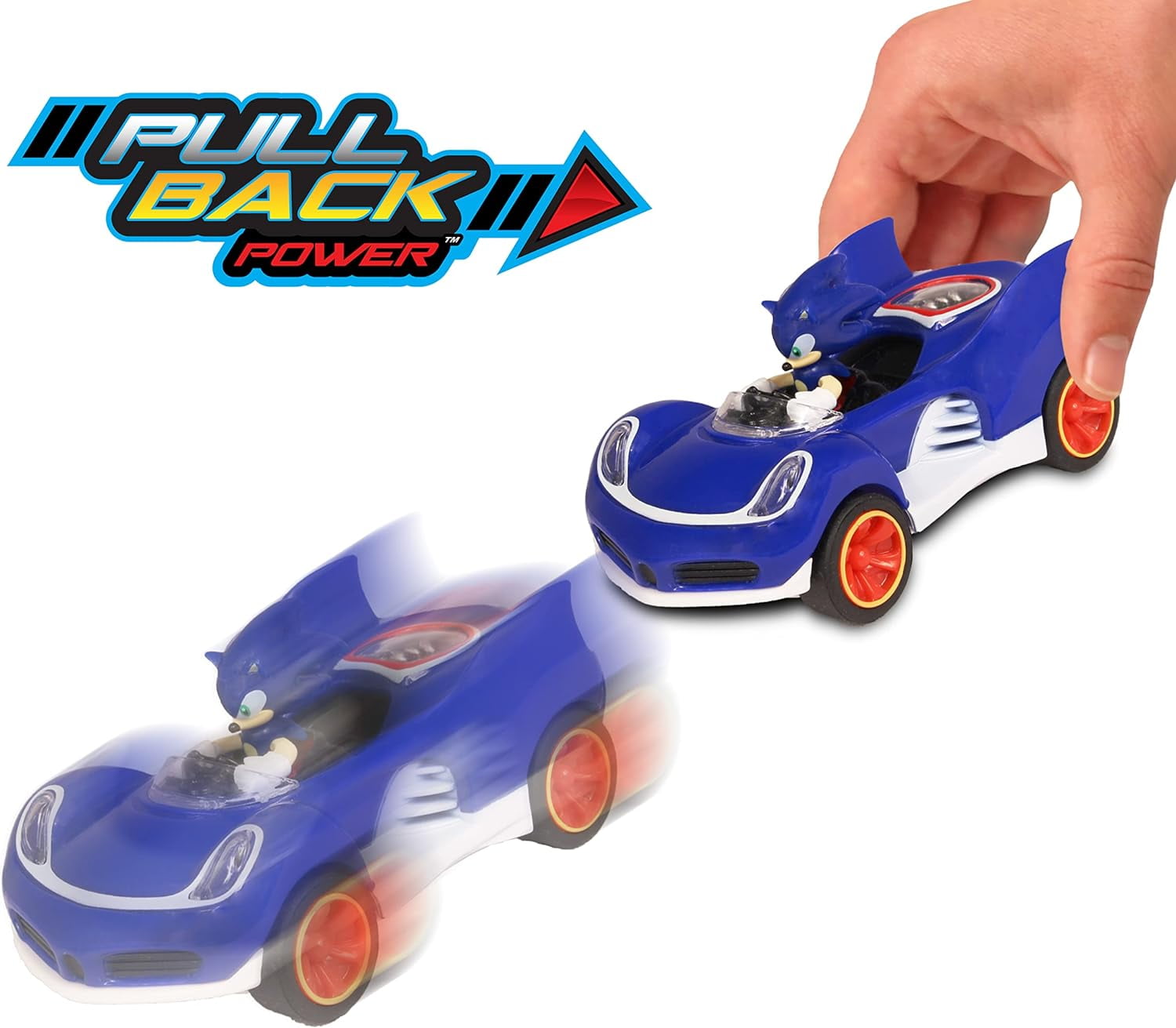 Sonic - Carro Pull-back Mod 2