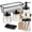 Black, variant on Bathroom Accessories Set