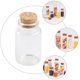 thumbnail image 2 of 6 piezas de soporte de almacenamiento de botellas de vidrio con corcho, botellas de alimentos, recipientes para frutos secos, tarros de galletas, mini frascos, botellas de té con corcho sellado, 2 of 6