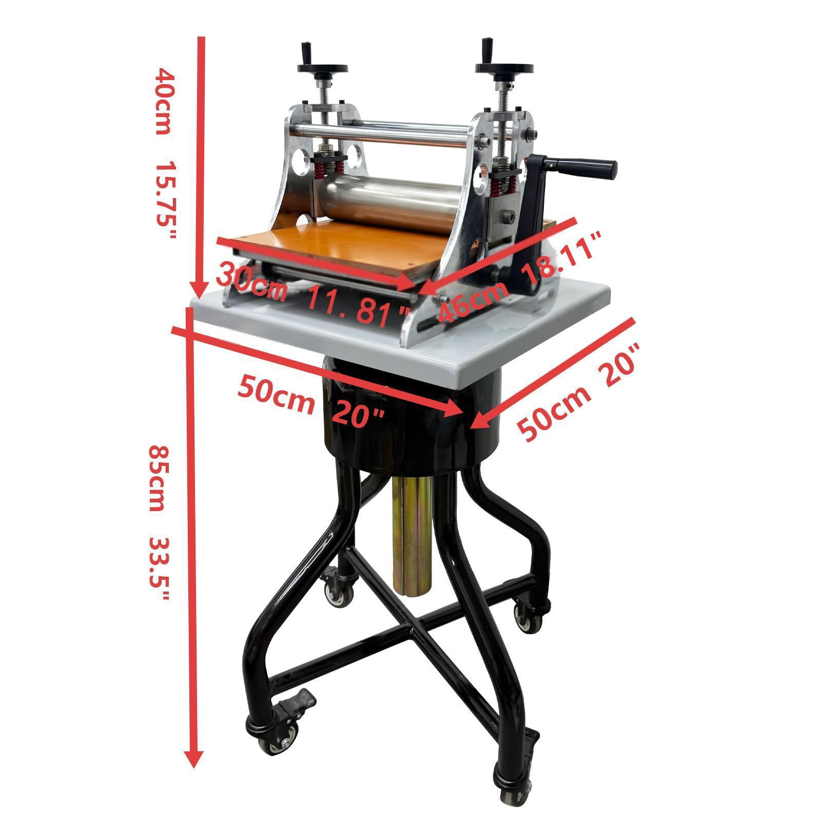 360° Rotating Sculpture Turntable and Printmaking Machine Unit Combined Adjustable Pressure