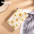 thumbnail image 6 of Wrangler Women's Bifold Wallet with Zipper, ID Window & Card Holder – Stylish and Functional, Beige, 6 of 6