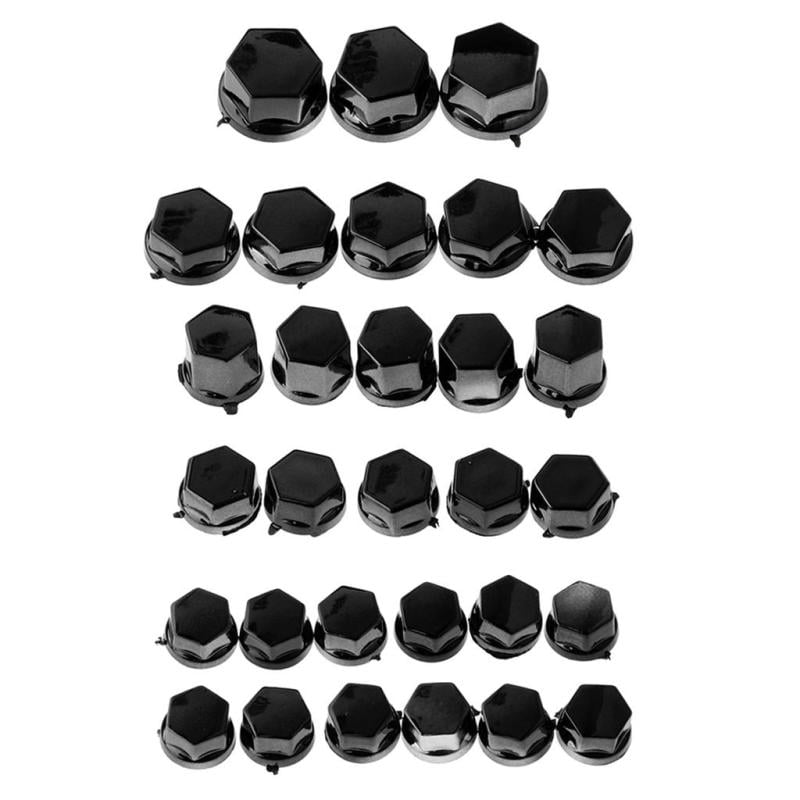 30PCS MOTORCYCLE SCREW CAP, Motorcycle Screw Nut Cover Cap Motorbike