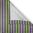 thumbnail image 6 of Ambesonne Vintage Grommet Curtain, Blue Green Bold Stripes, 50" x 54", Royal Blue Lime Green, 6 of 6