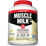 Muscle Milk Genuine Protein Powder, Banana Crème, 32g Protein, 4.94 Pound
