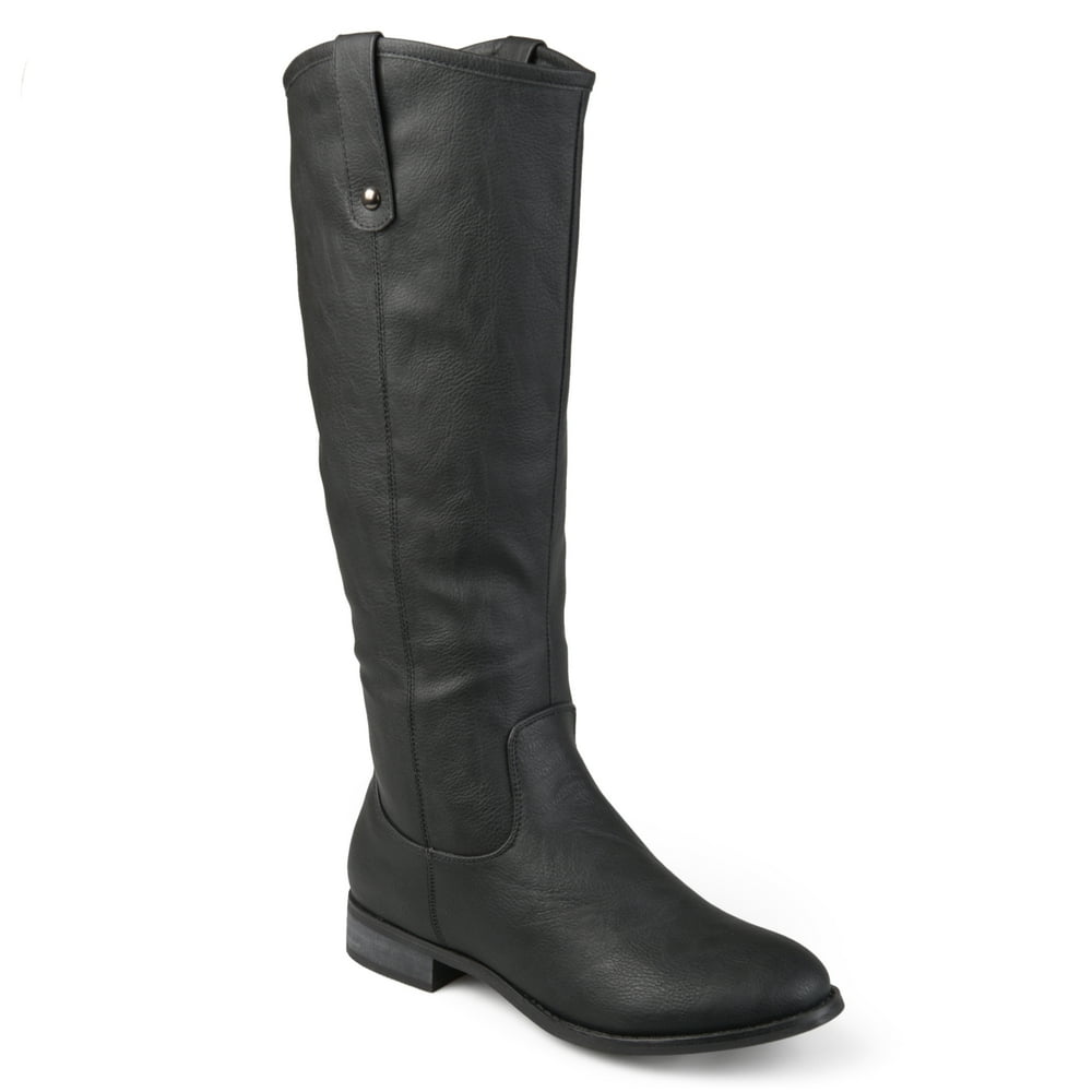 pointed toe wide calf boots
