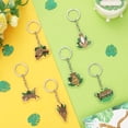 thumbnail image 5 of Serencatcher 18Pcs Cheetah Keychain Party Favor, Cheetah Birthday Decorations with Safari Jungle Zoo Animals Leopard Keychains for Kids Jungle Leopard Cheetah Baby Shower Party Supplies Prizes Gifts, 5 of 7