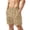 Khaki, variant on LiuXxxx Men's Casual Shorts Summer Comfortable Breathable Lightweight Outdoor Sports Walking Beach Gym Workout Khaki XL